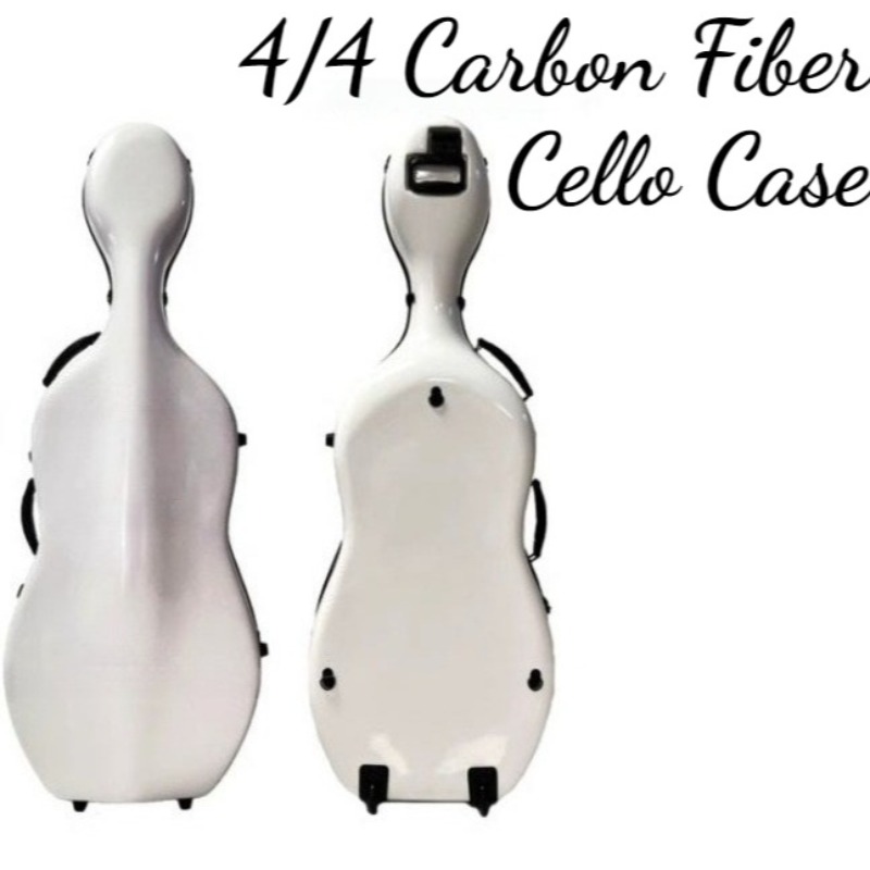 Musical Instrument Sounds - 4/4 Carbon Fiber Cello Case Scratch-proof