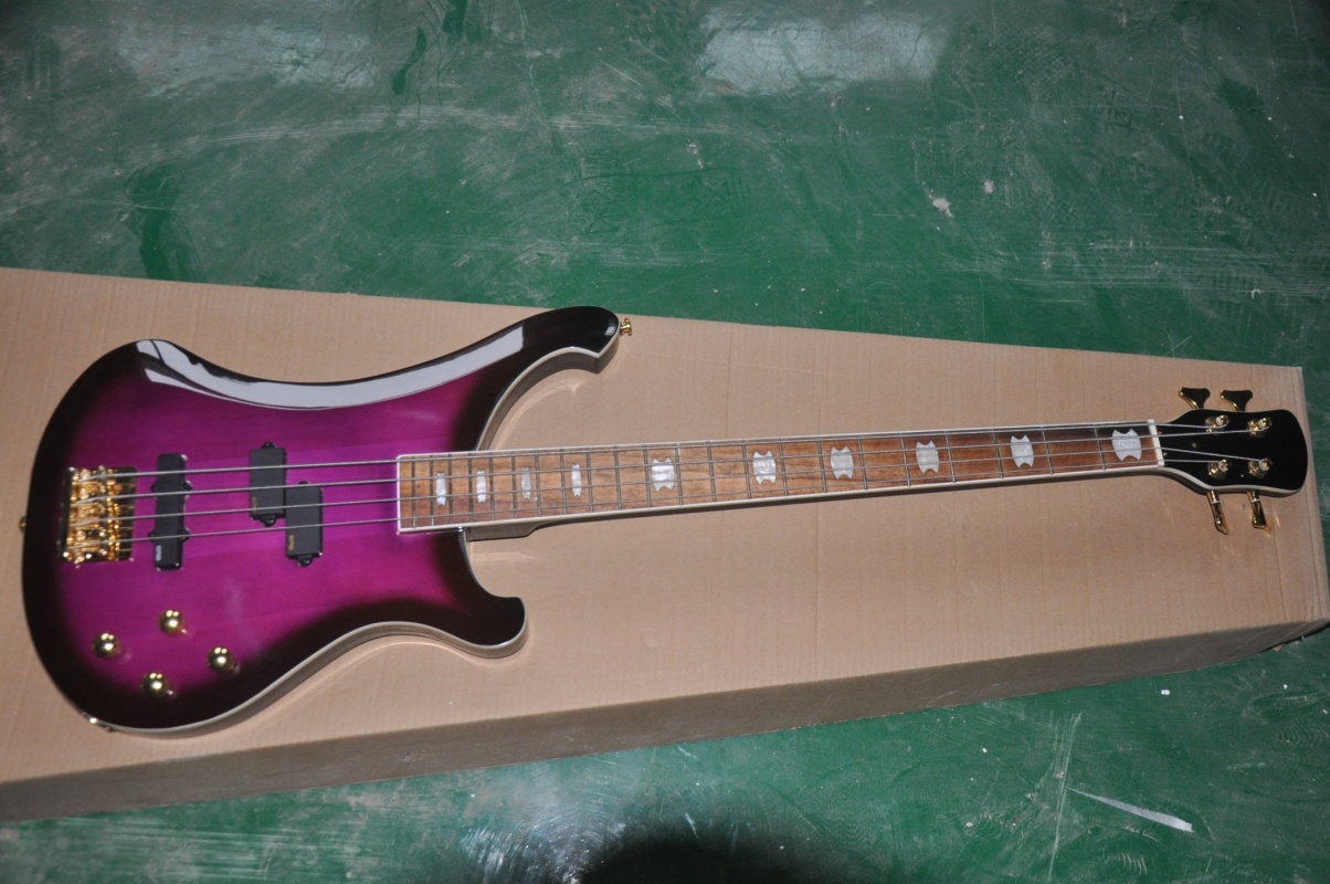 Bass Guitar Fretless - Musical InstrumentsFactory customized 4-series bass guitar,