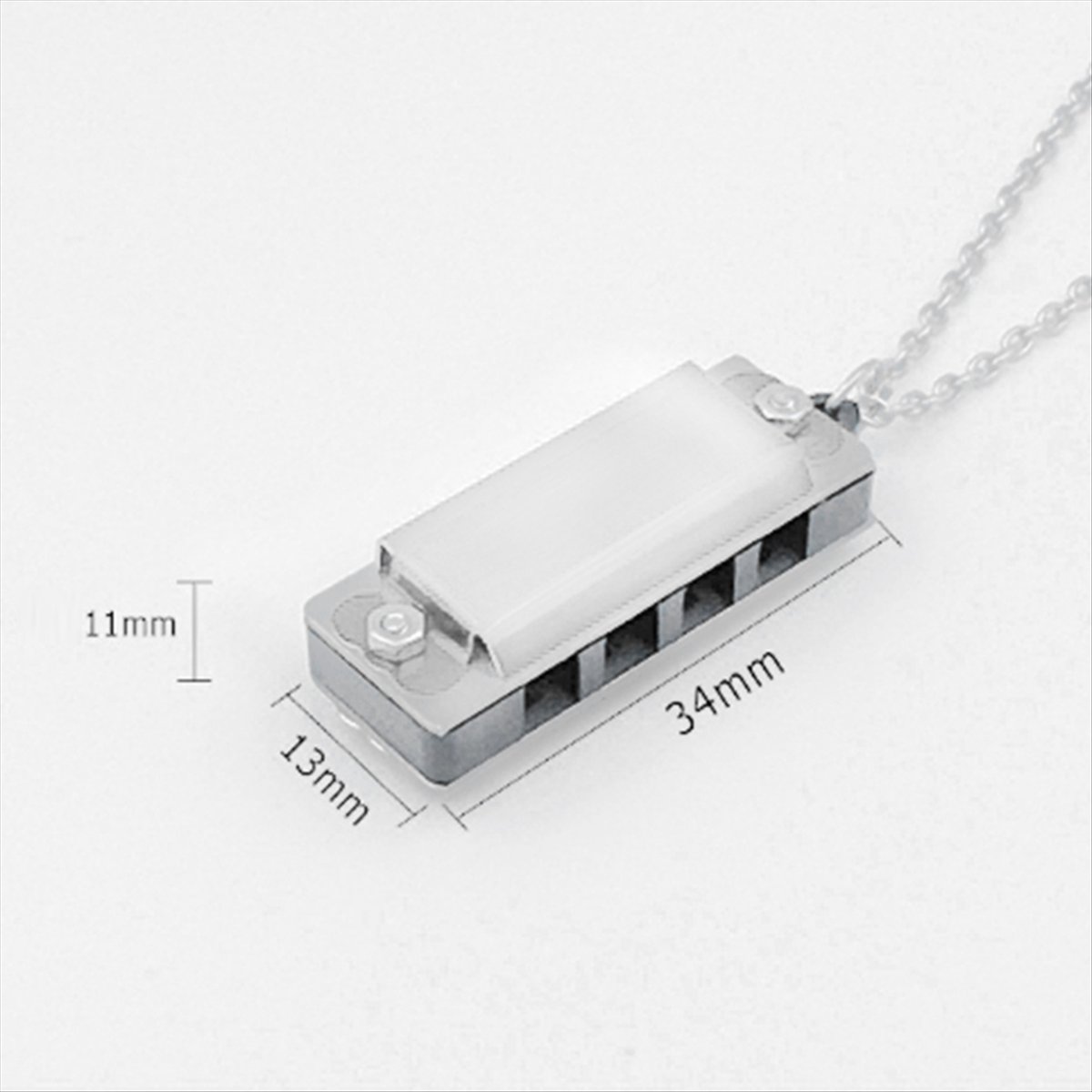 Musical Instrument Organ - ABXY Mini Harmonica Necklace 4 Hole