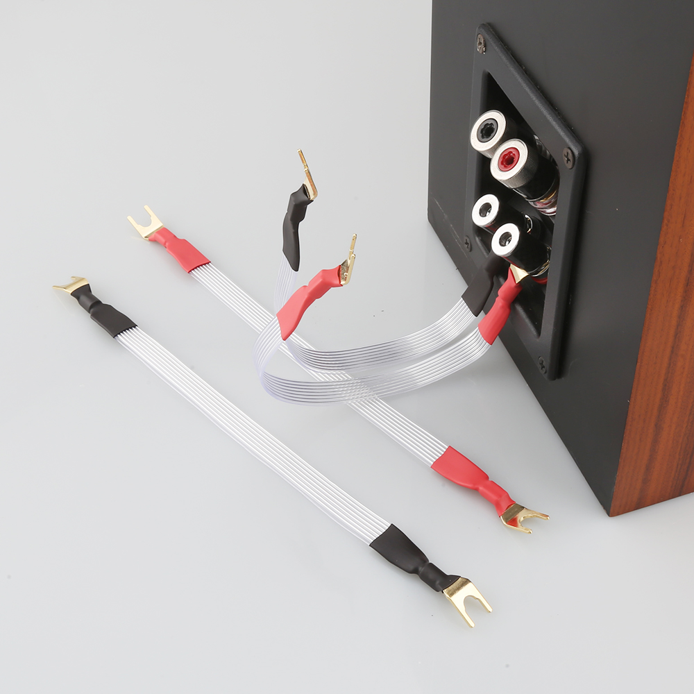 Musical Instrument Image - 4pcs 15cm DIY Audio Speaker Wire