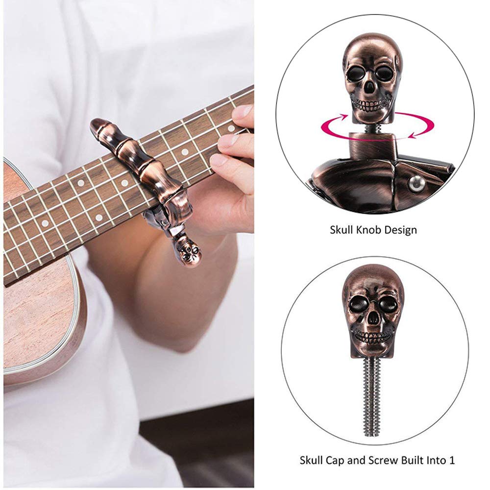 Guitar Capo Skull Capo for Aco - Musical Instrument In English review and price