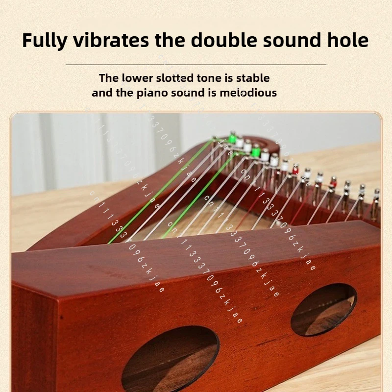 Handmade 15 Tone Harp Sound Th - Musical Instrument Sounds review and price