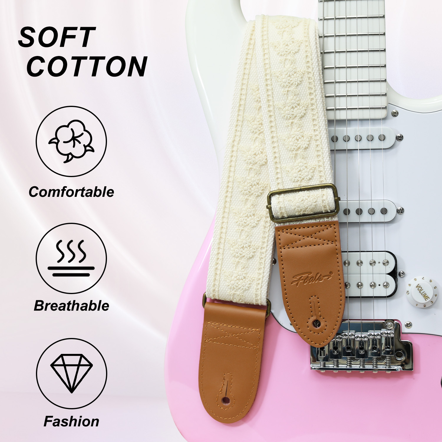 FOALS Guitar Straps Folk Bass  - Musical Instrument In English review and price