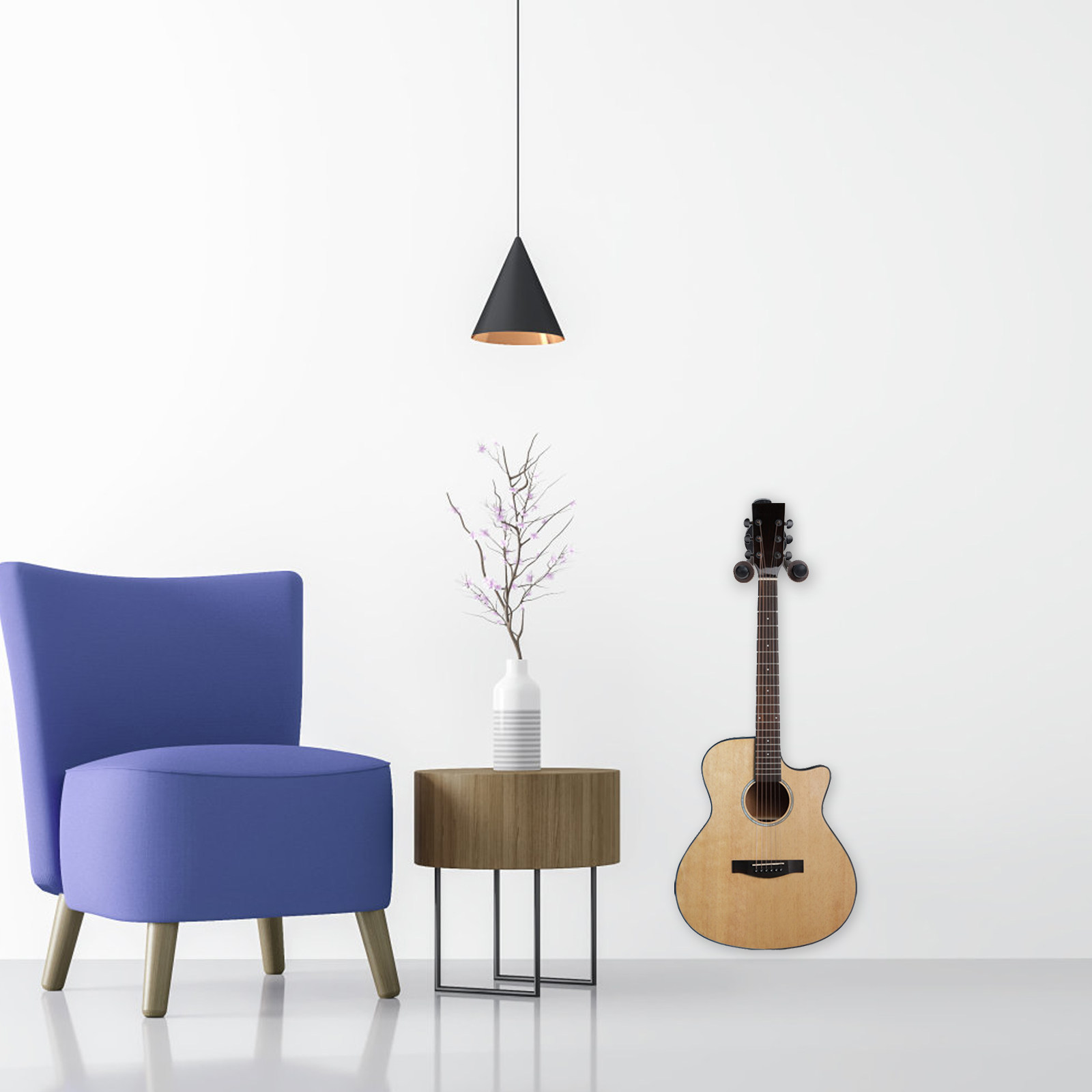 Guitar Wall Hanger Sturdy Soli - Musical Instrument Violin review and price