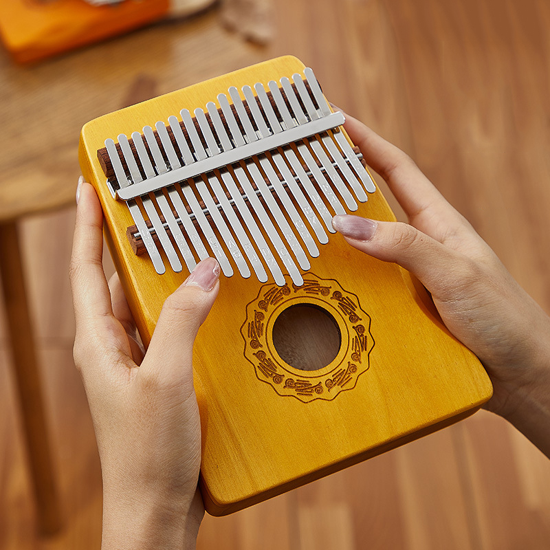 Hluru 17 Key Kalimba Finger Pi - Musical Instrument Kalimba review and price