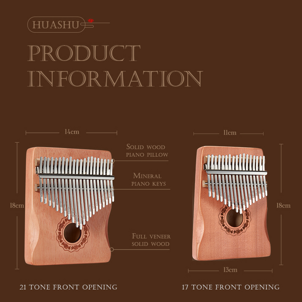 Hluru 17 Key Kalimba Finger Pi - Musical Instrument Kalimba review and price