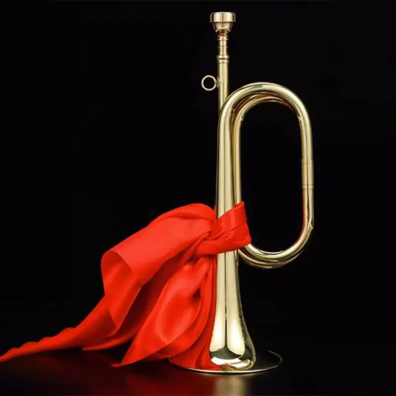 Brass Trumpet for Kids Beginne - Musical Instrument Bugle review and price