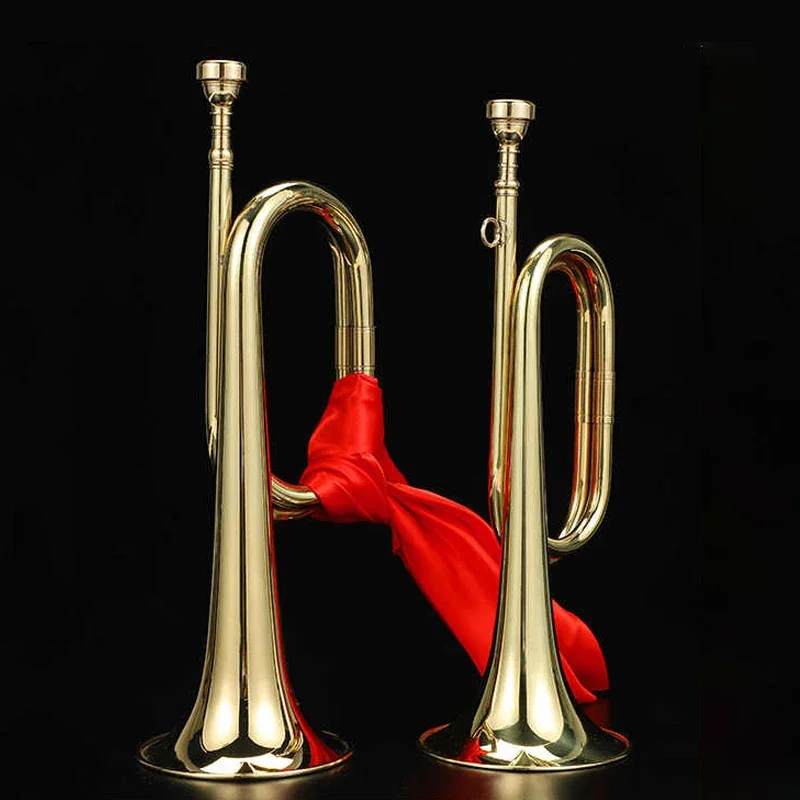 Brass Trumpet for Kids Beginne - Musical Instrument Bugle review and price