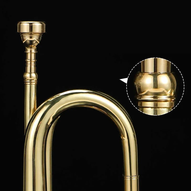 Brass Trumpet for Kids Beginne - Musical Instrument Bugle review and price