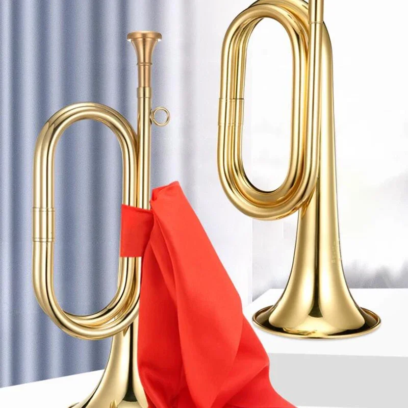 Brass Trumpet for Kids Beginne - Musical Instrument Bugle review and price