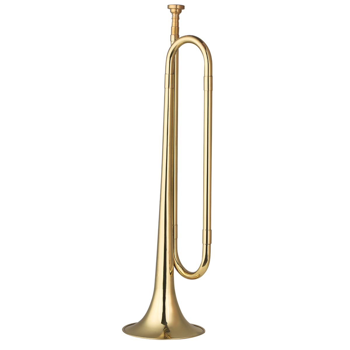 Brass C Bugle Call Gold-Plated - Musical Instrument Bugle review and price