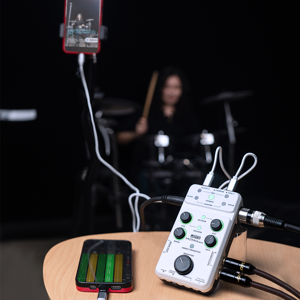 JOYO Audio Mixer MOMIX PRO Sui - Musical Instrument Sounds review and price