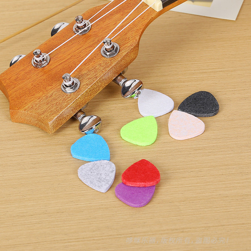 5/10/20PCS Felt Guitar Picks – - Musical Instrument Organ review and price