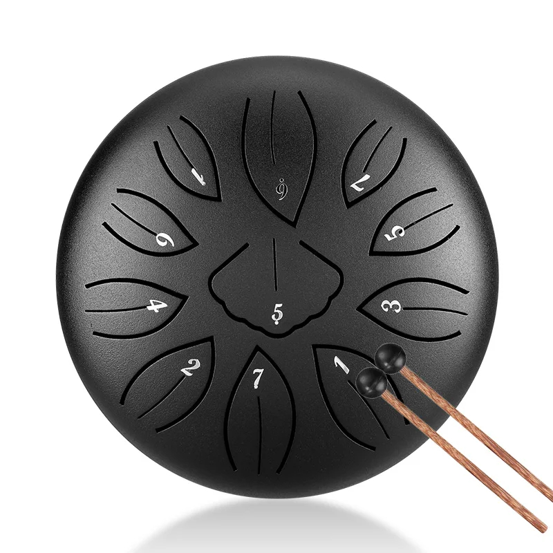 Hluru Steel Tongue Drum 6 Inch - Musical Instrument With Hand review and price