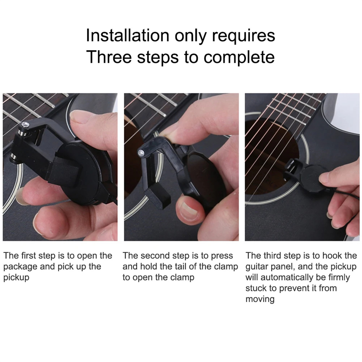 Audio Jack Clip On Pickup for  - Musical Instrument In English review and price