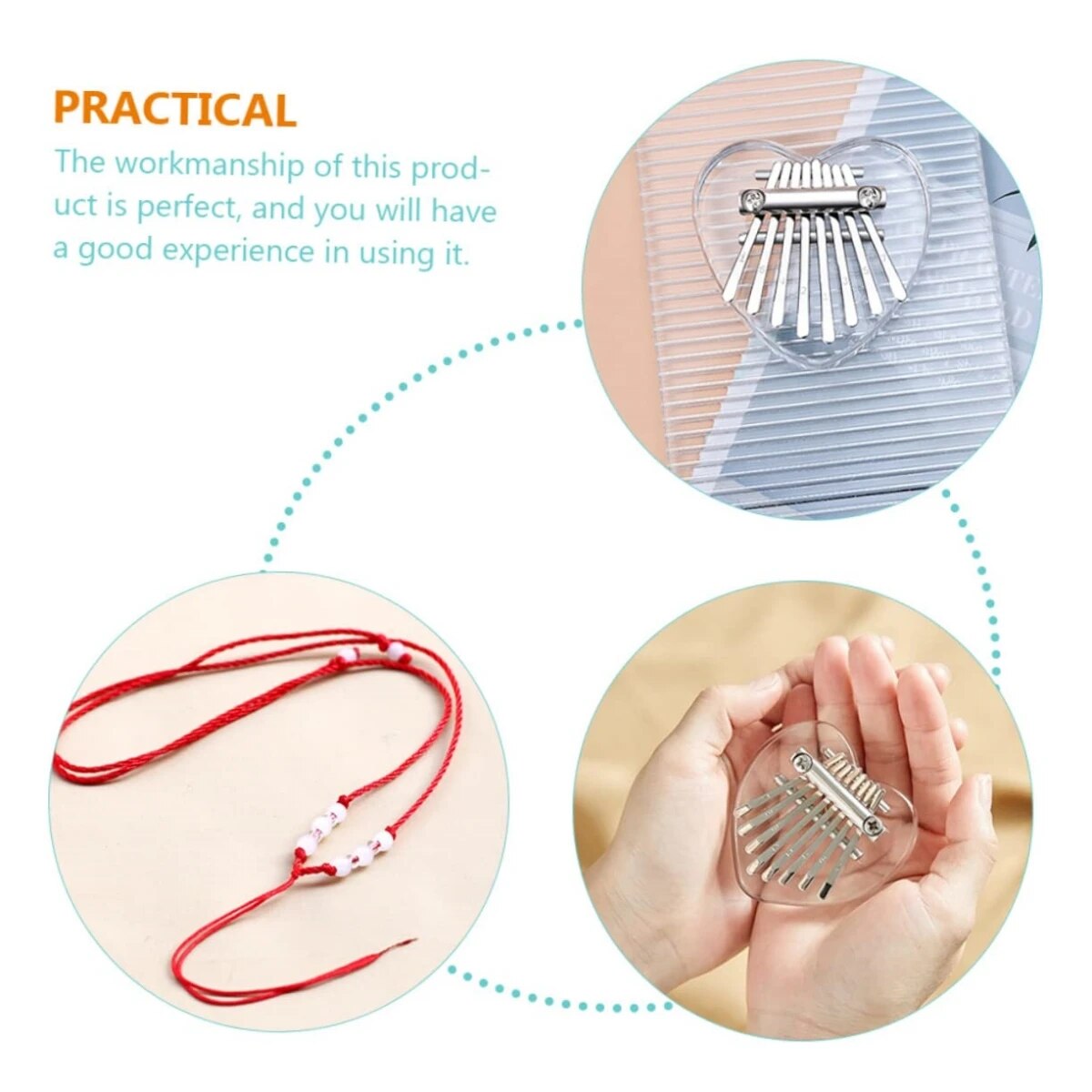 Miwayer 8 Keys Mini Kalimba Ra - Musical Instrument Kalimba review and price