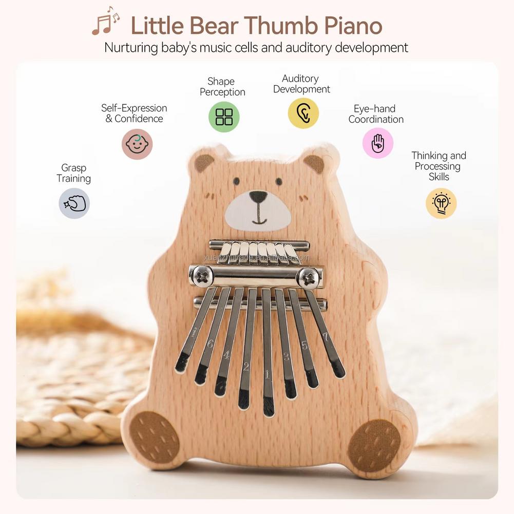 8 Key Mini Kalimba Portable Th - Musical Instrument Kalimba review and price
