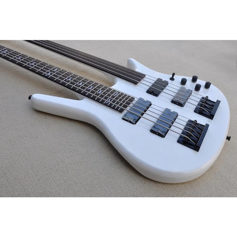 Double Neck 4+5 Strings Electr - Bass Guitar Fretless review and price
