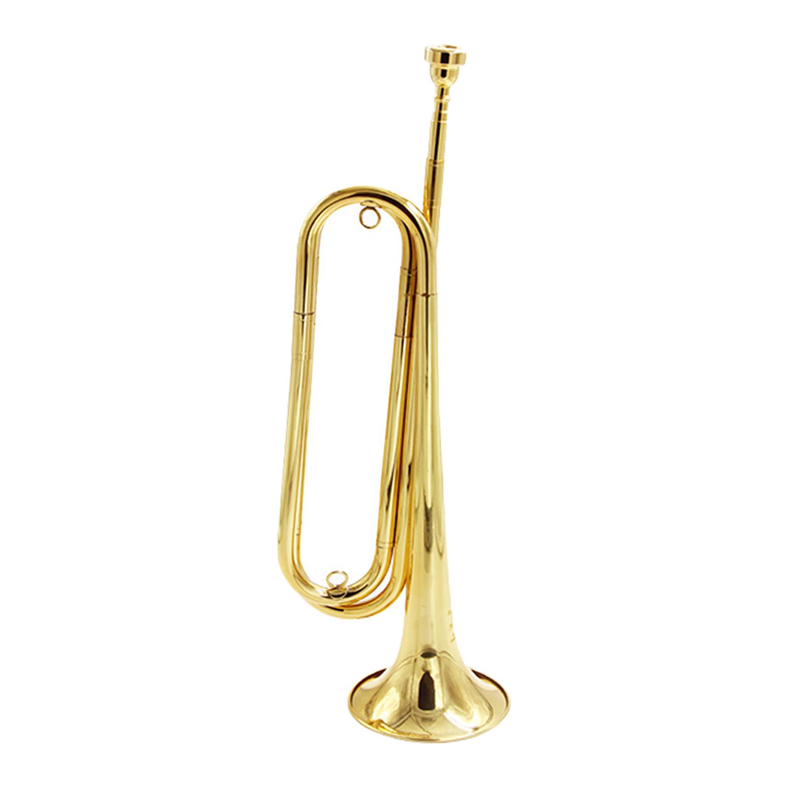 Brass Blowing Bugle Cavalry Tr - Musical Instrument Bugle review and price