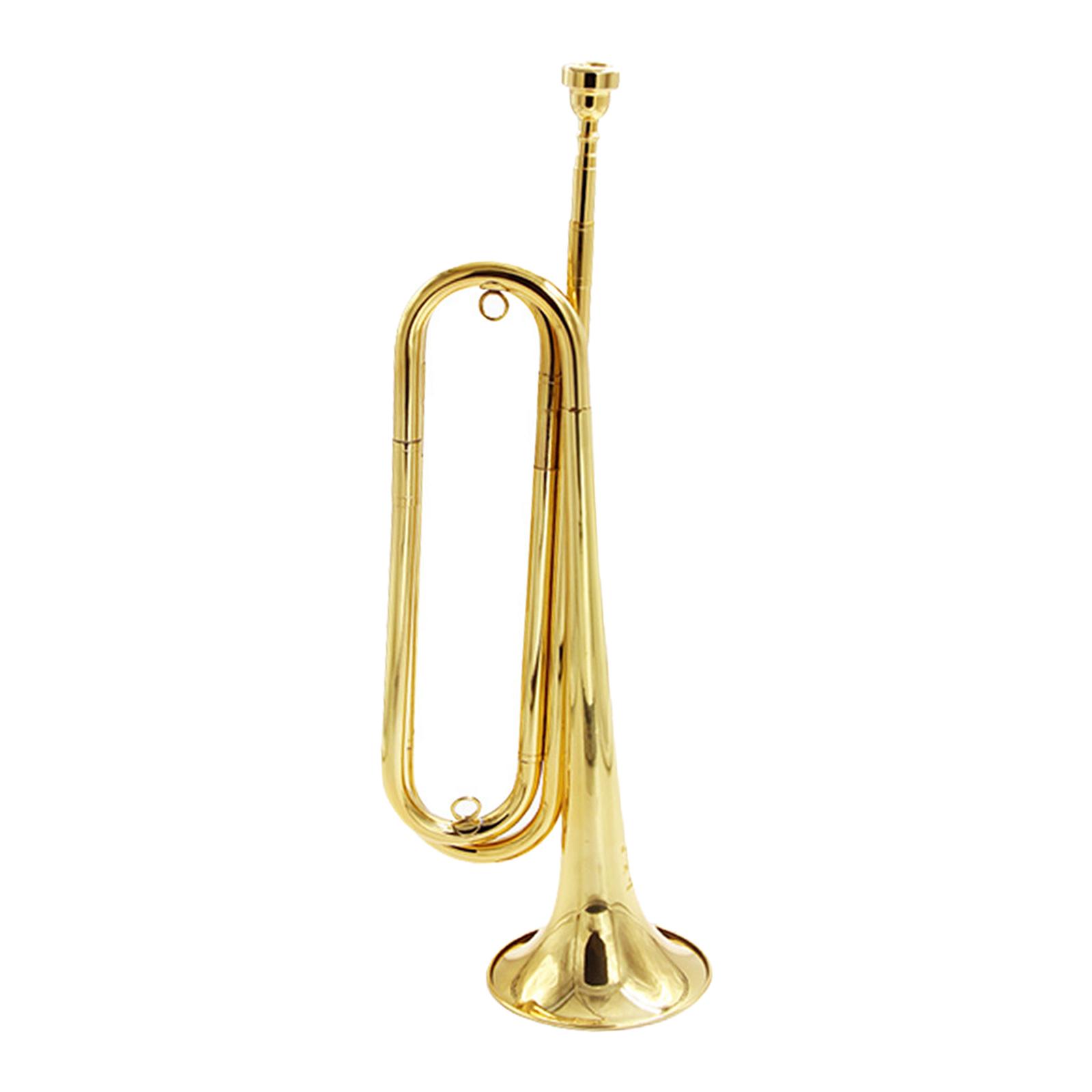 Brass Blowing Bugle Cavalry Tr - Musical Instrument Bugle review and price