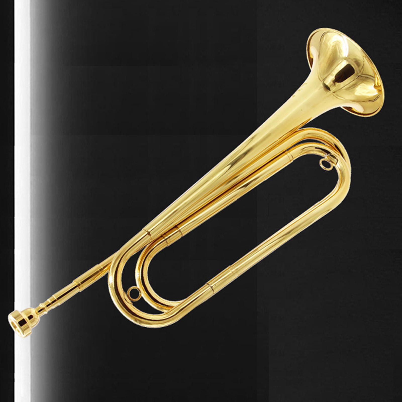 Brass Blowing Bugle Cavalry Tr - Musical Instrument Bugle review and price