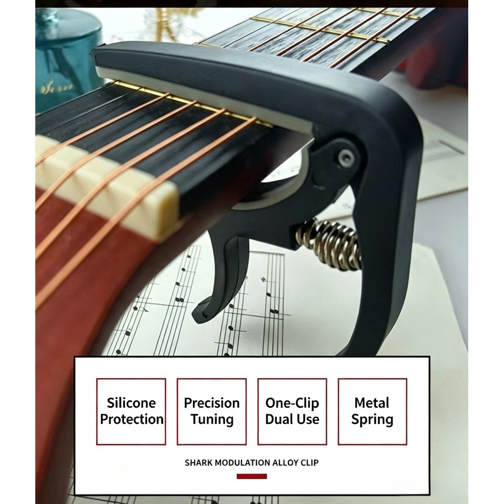 2 in 1 Guitar Capo with Bridge - Musical Instrument In English review and price