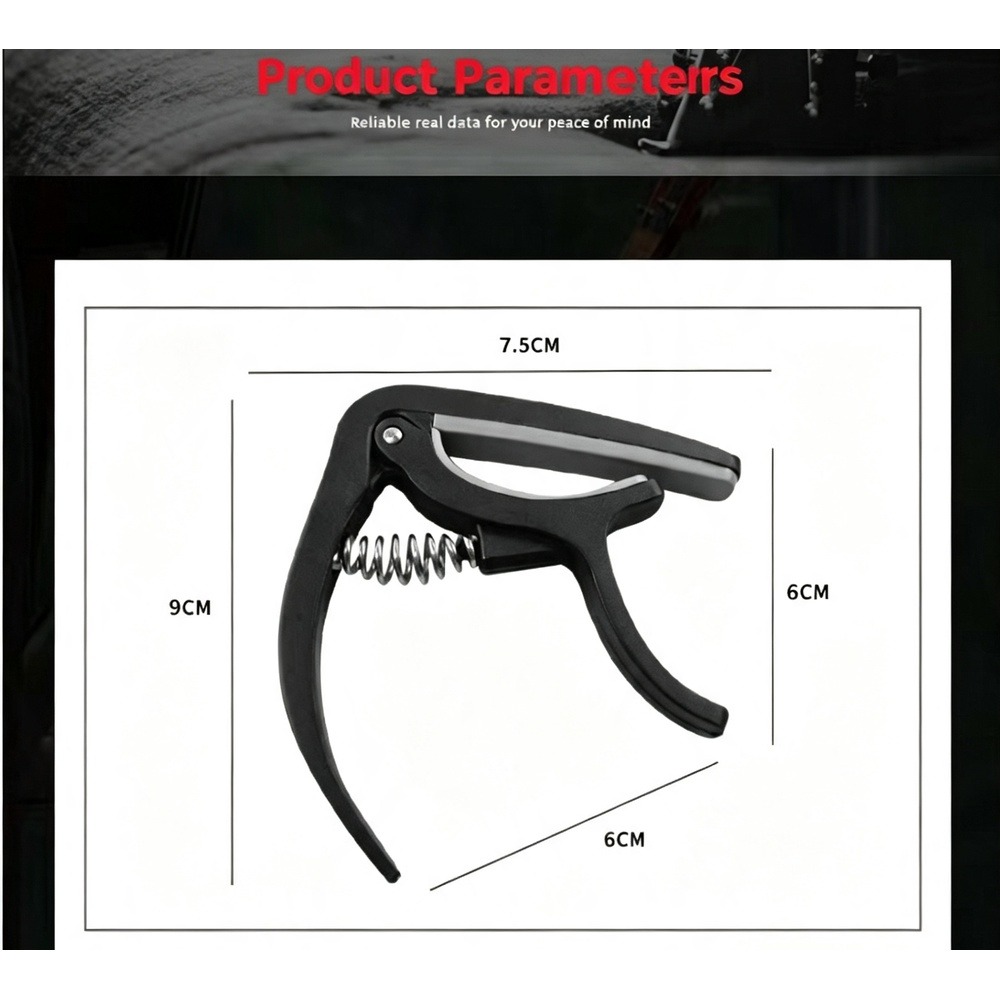 2 in 1 Guitar Capo with Bridge - Musical Instrument In English review and price