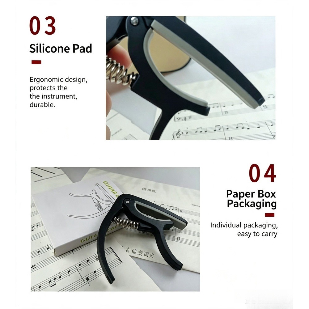 2 in 1 Guitar Capo with Bridge - Musical Instrument In English review and price