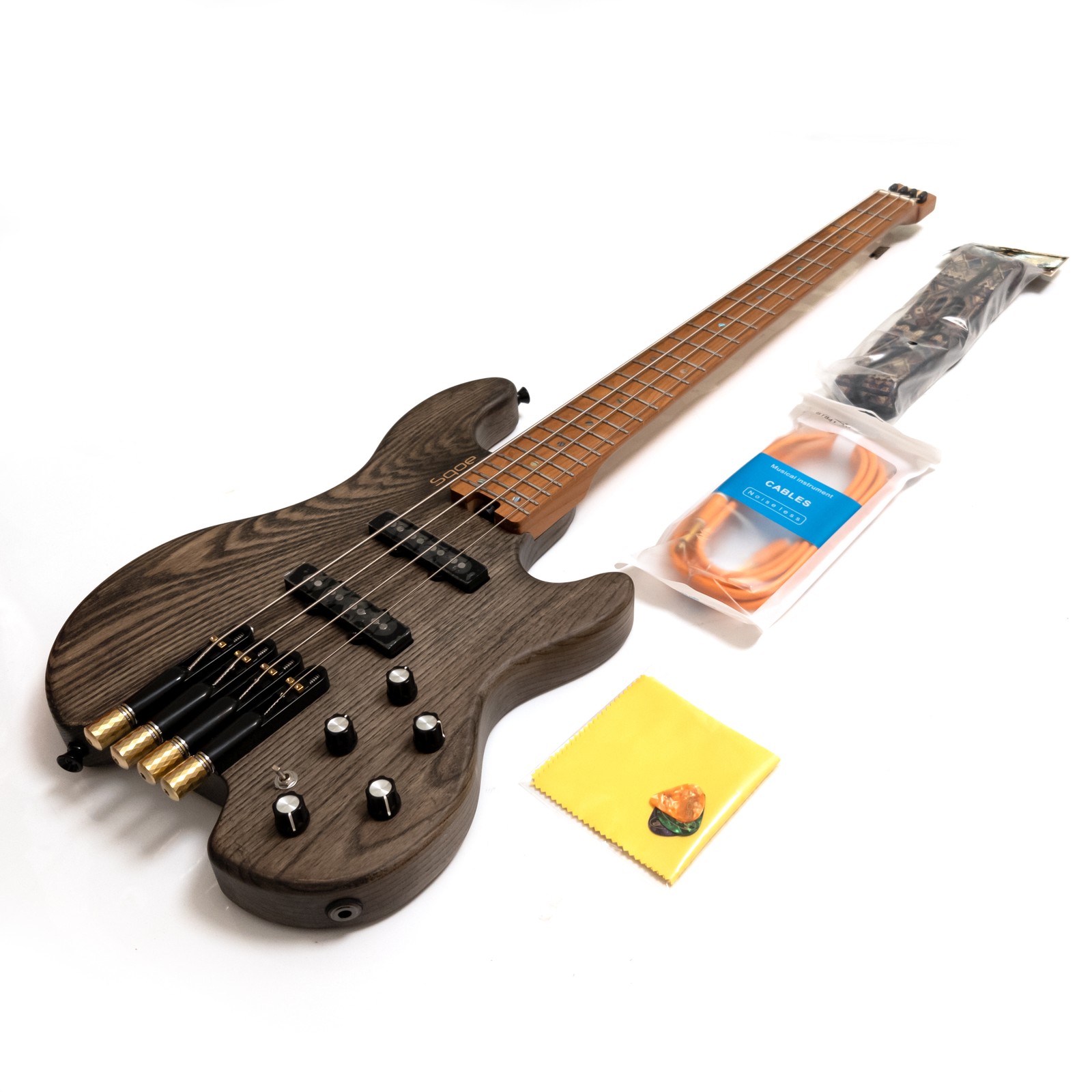 Headless 4 String Bass Guitar  - Bass Guitar Fretless review and price