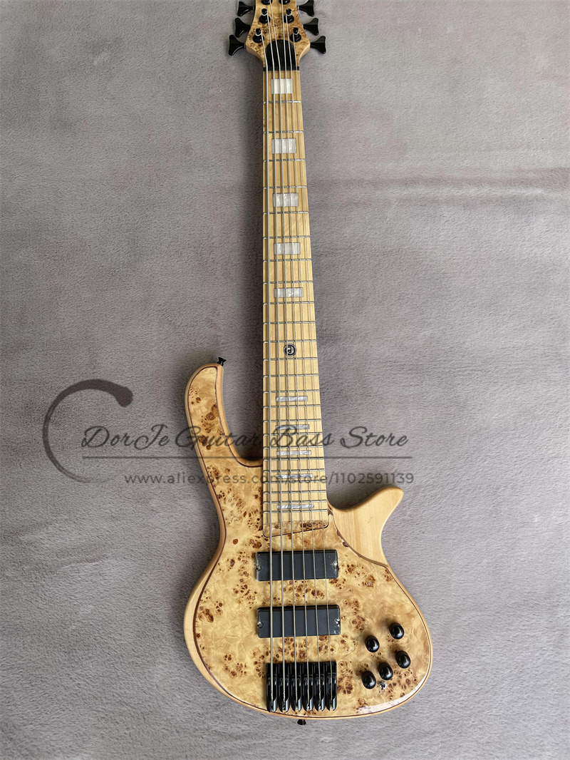 6 Strings Bass Guitar DeOl Bas - Bass Guitar Fretless review and price