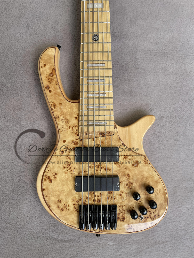 6 Strings Bass Guitar DeOl Bas - Bass Guitar Fretless review and price