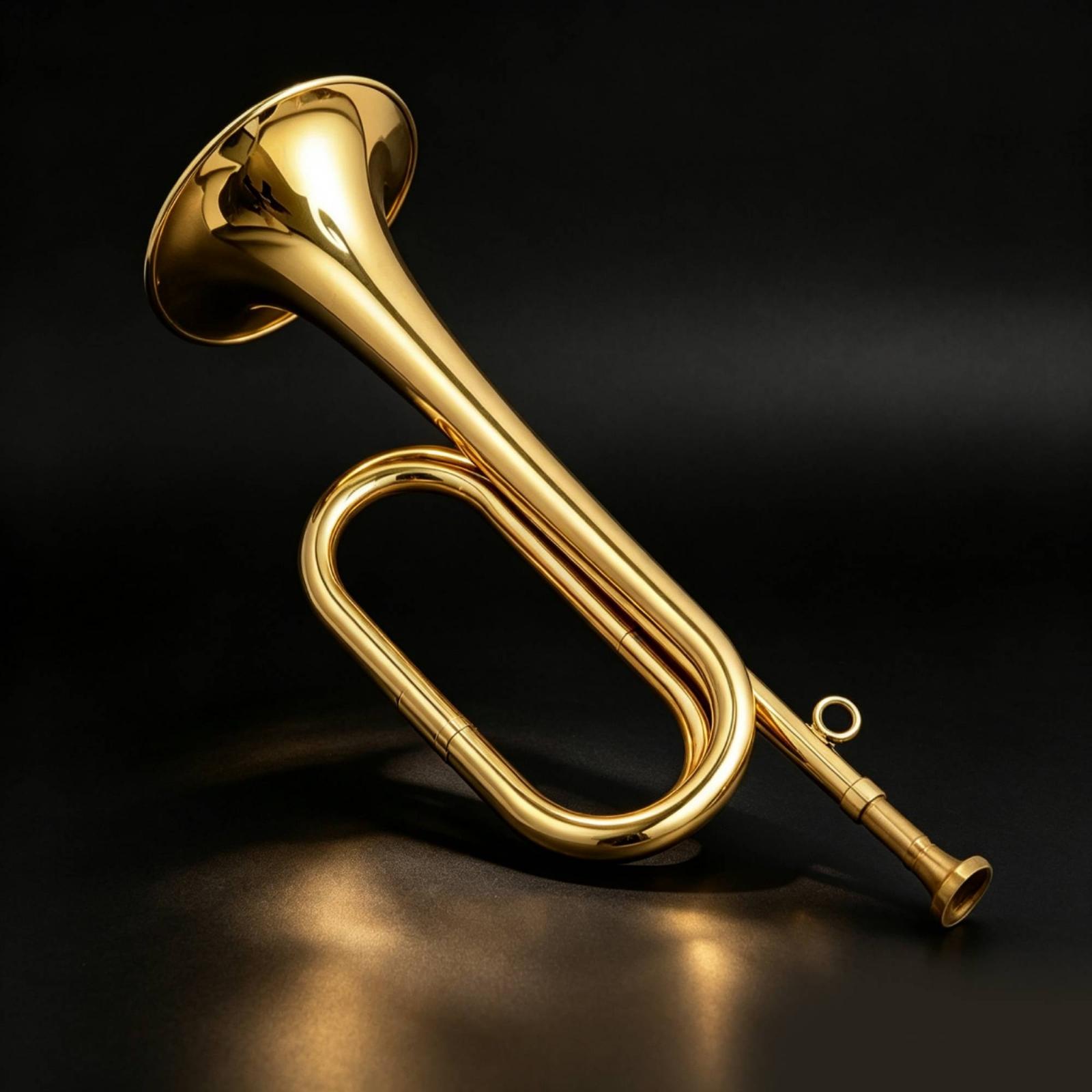 Mini Brass Musical Instrument  - Musical Instrument Bugle review and price