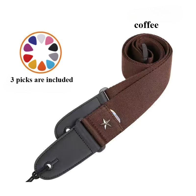 Embroidered Cross Guitar Strap - Musical Instrument In English review and price