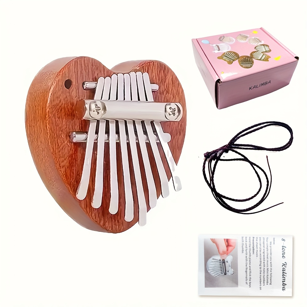 8 Key Mini Wooden Kalimba Pian - Musical Instrument Kalimba review and price