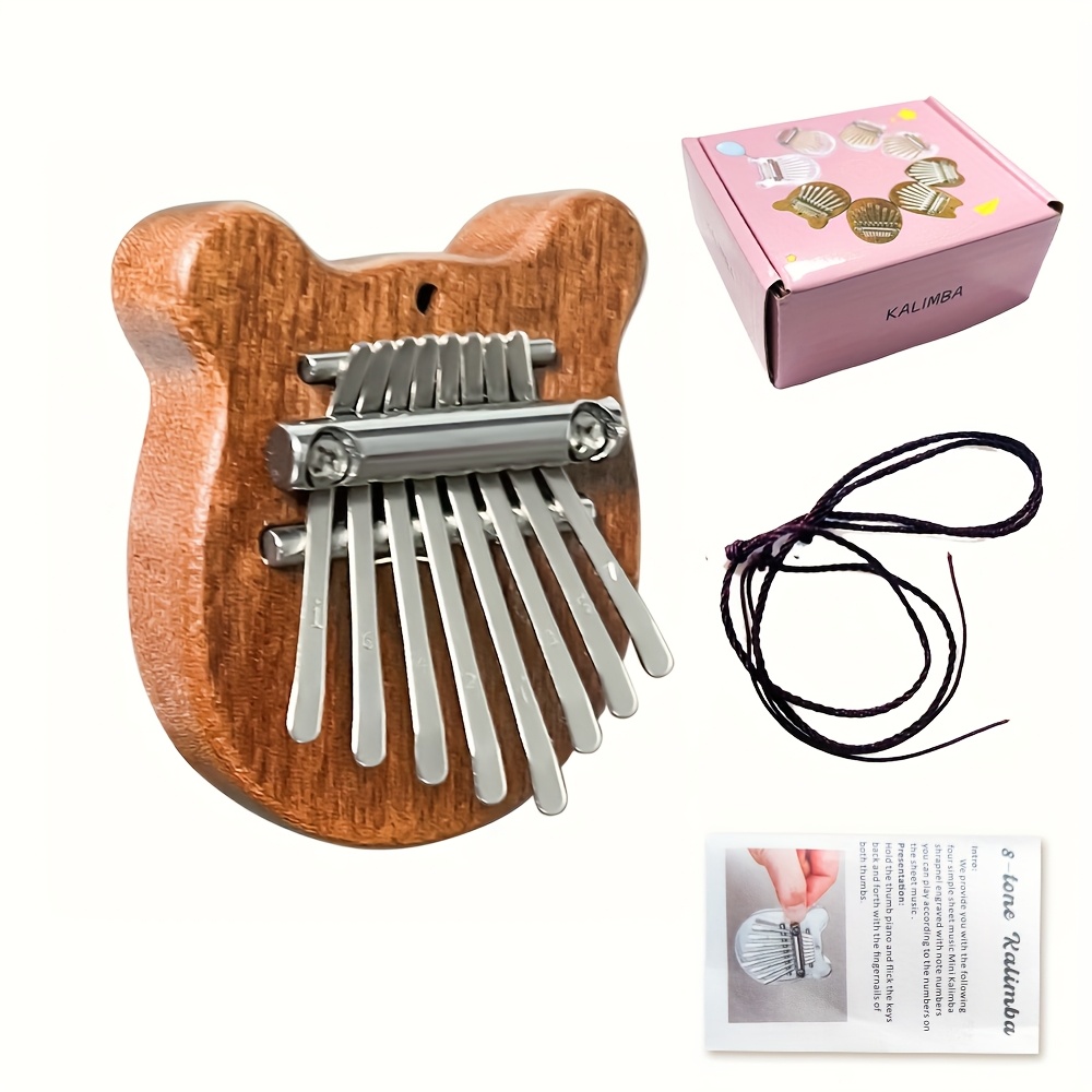 8 Key Mini Wooden Kalimba Pian - Musical Instrument Kalimba review and price
