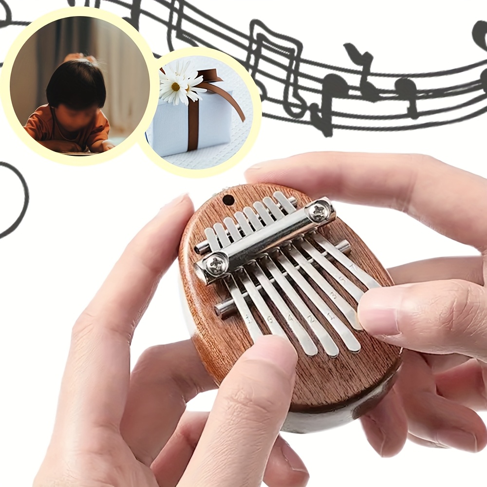 8 Key Mini Wooden Kalimba Pian - Musical Instrument Kalimba review and price