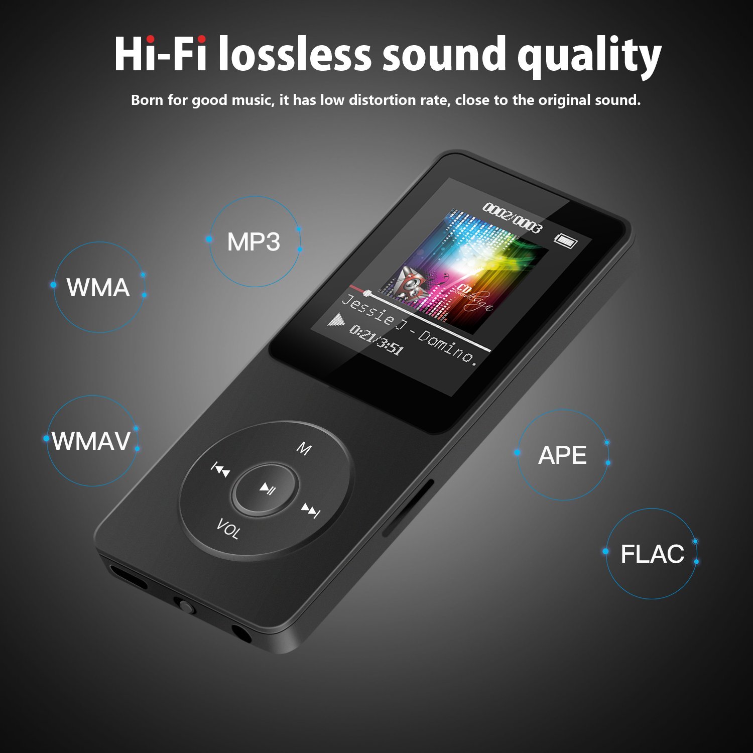 X02 1.8'' Screen 4GB Lossless  - Musical Instrument Image review and price