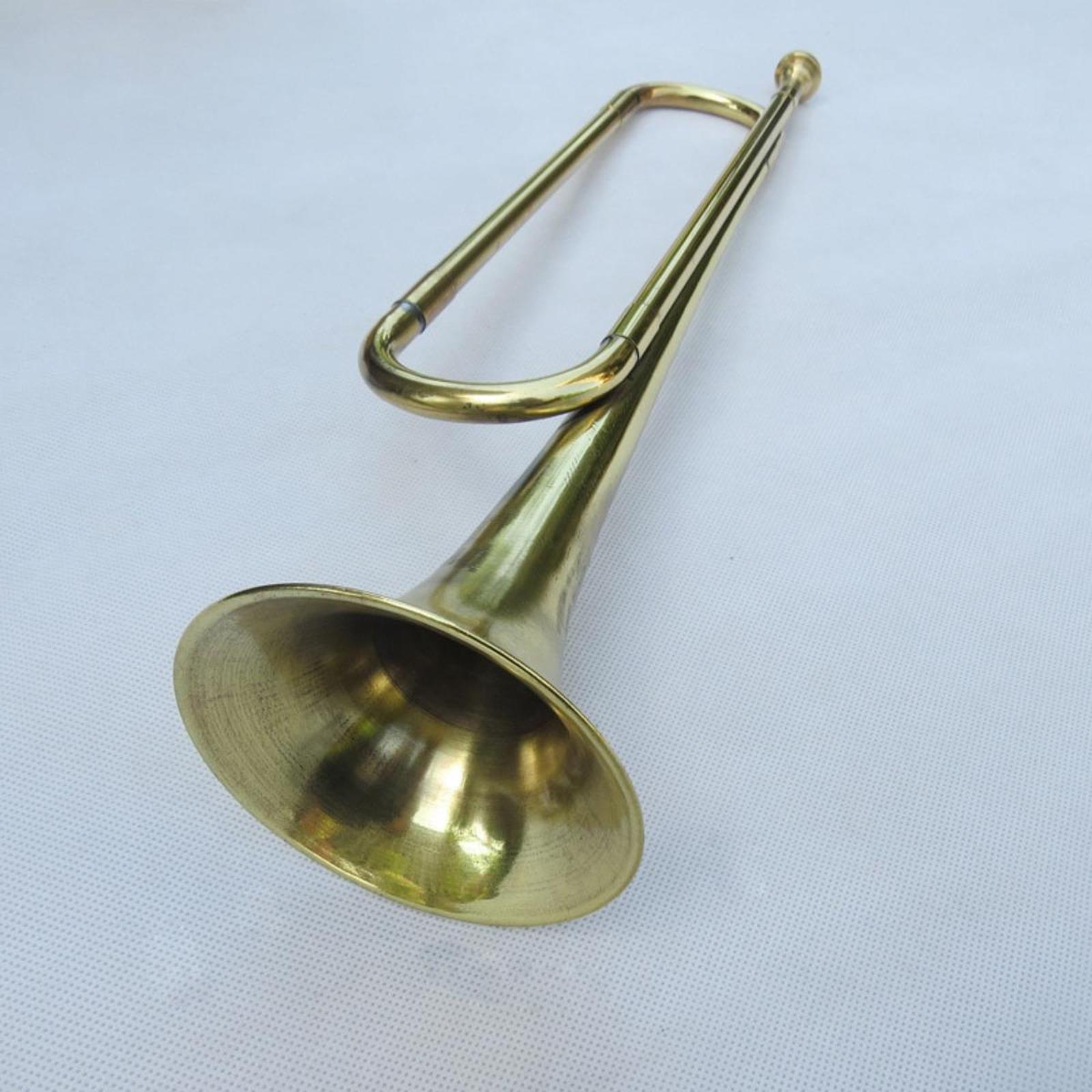 Elegant C Flat Bugle Polished  - Musical Instrument Bugle review and price