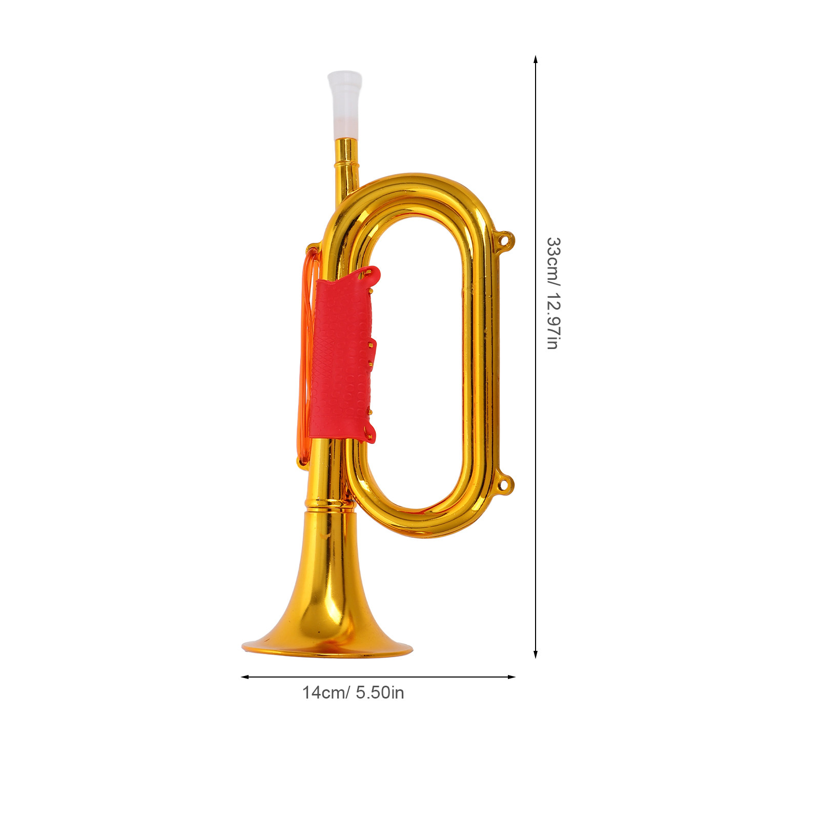 Plastic Bugle Kids Trumpet Gol - Musical Instrument Bugle review and price