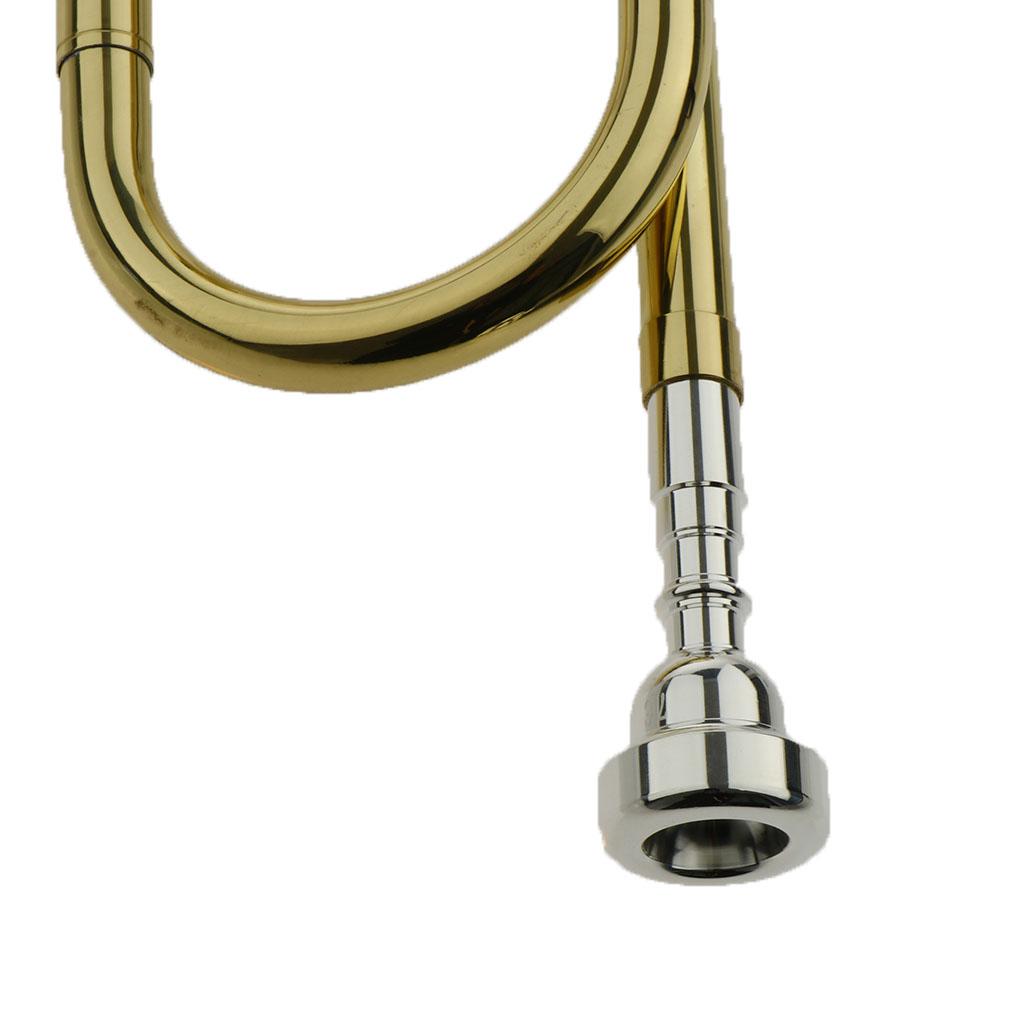 Brass Music Instruments Herald - Musical Instrument Bugle review and price