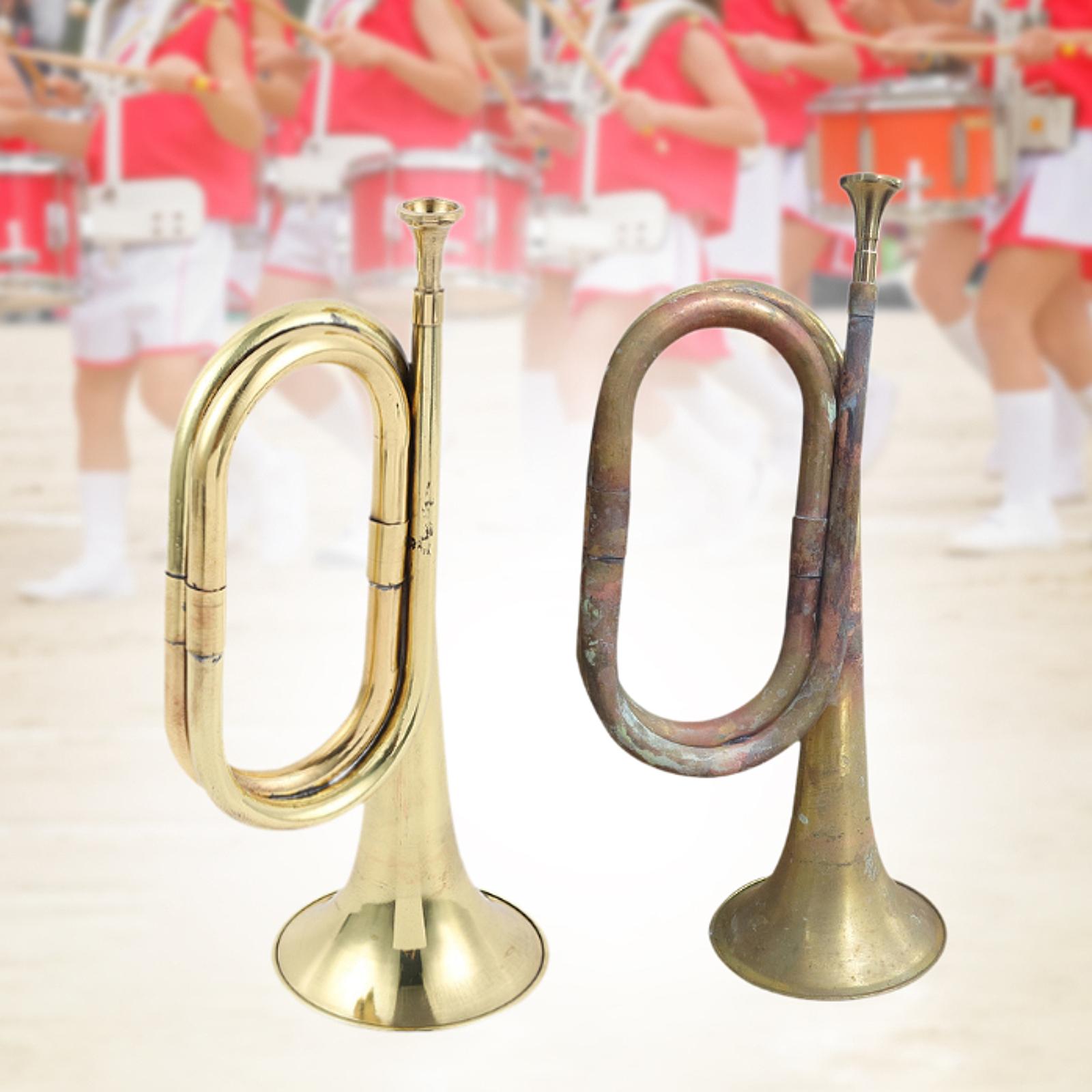 Brass Bugle Trumpet Prop Music - Musical Instrument Bugle review and price