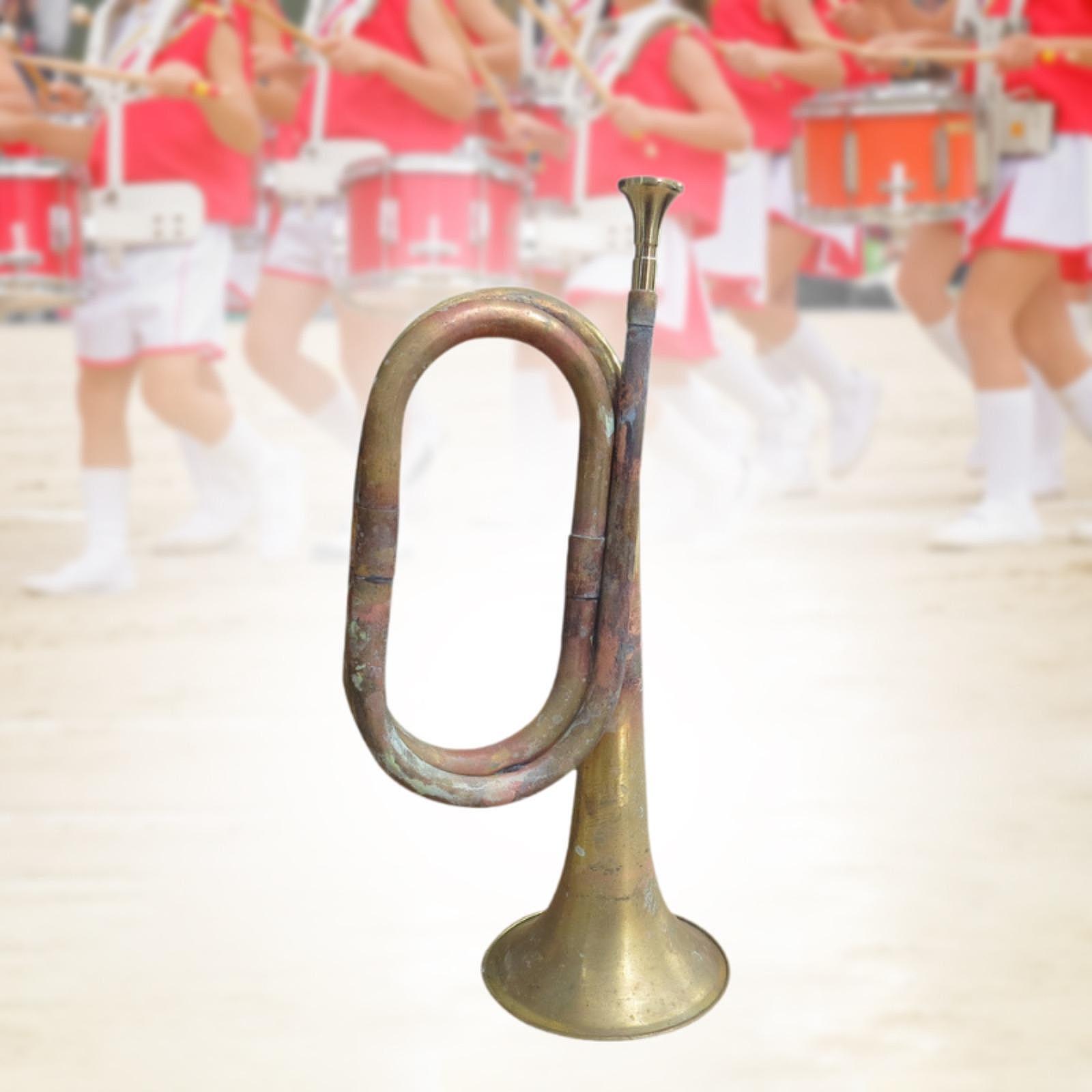 Brass Bugle Trumpet Prop Music - Musical Instrument Bugle review and price