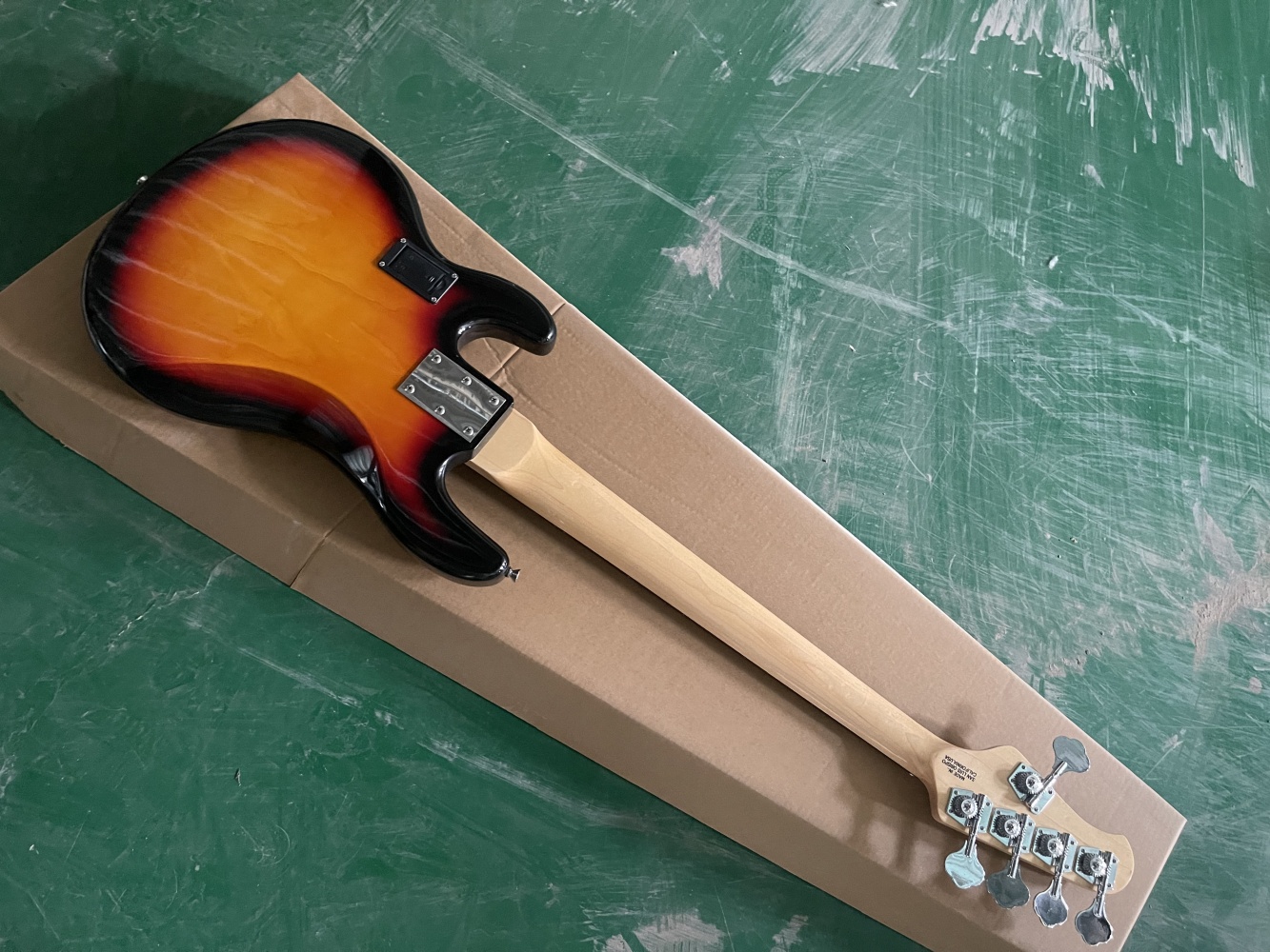 5 strings sunset bass guitar,  - Bass Guitar Fretless review and price