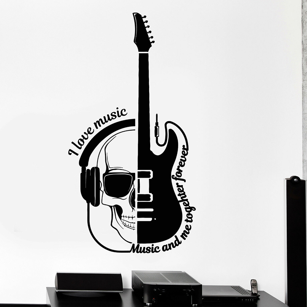 Vinyl Wall Decal Music Notes R - Musical Instrument Quotes review and price