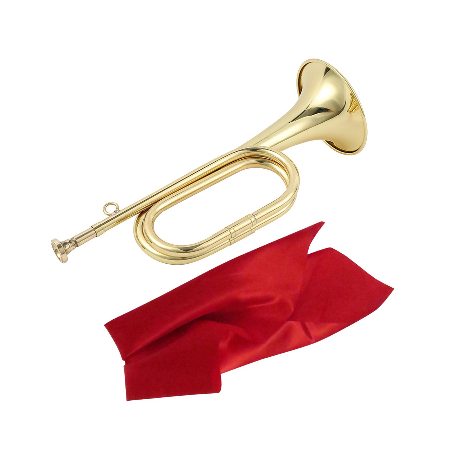 Mini Brass Instrument Trumpet  - Musical Instrument Bugle review and price