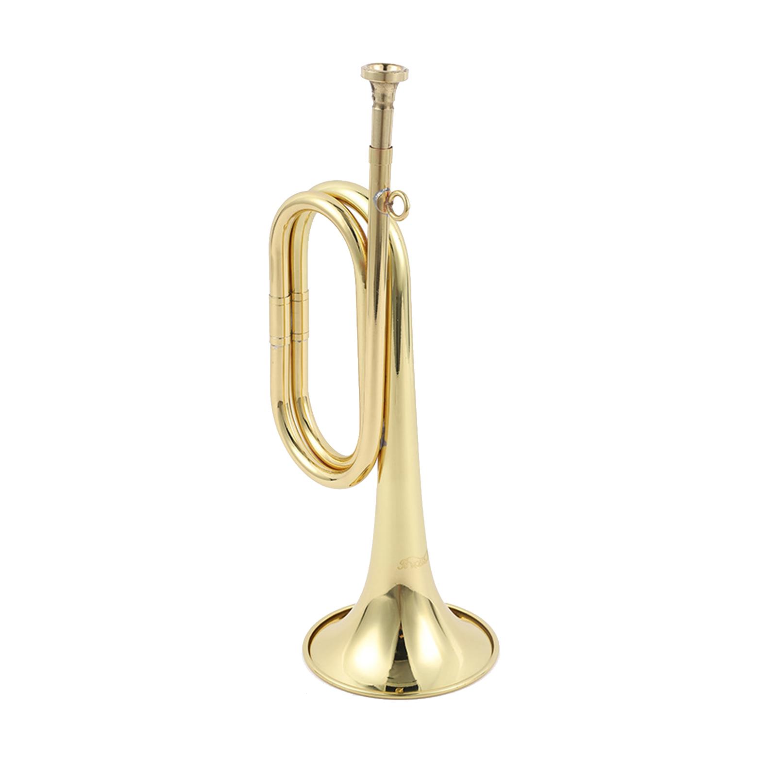 Mini Brass Instrument Trumpet  - Musical Instrument Bugle review and price