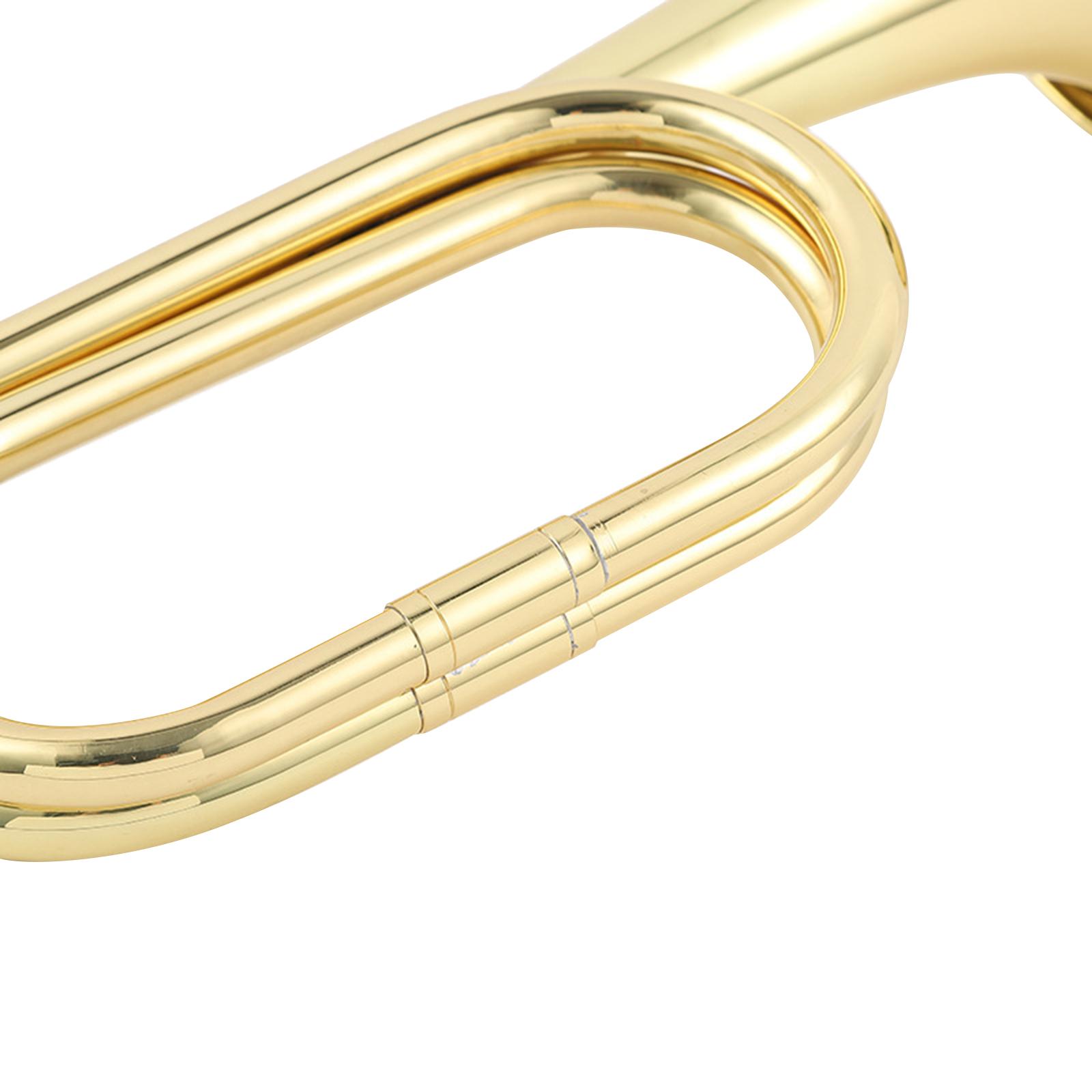 Mini Brass Instrument Trumpet  - Musical Instrument Bugle review and price