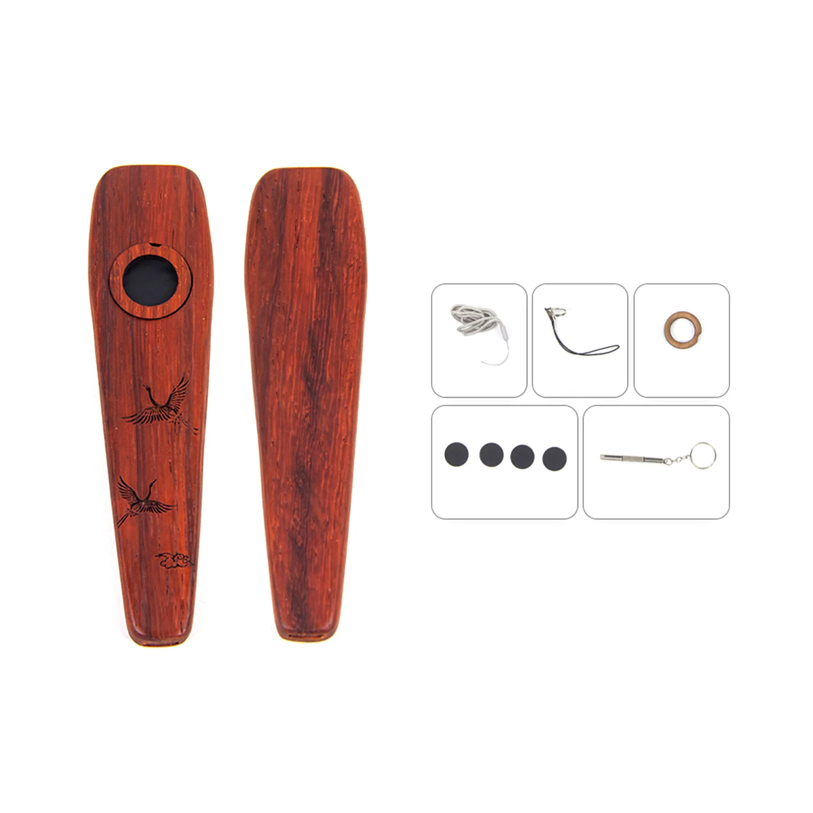 2025 New Wooden Kazoo Gift Set - Musical Instrument Flute review and price